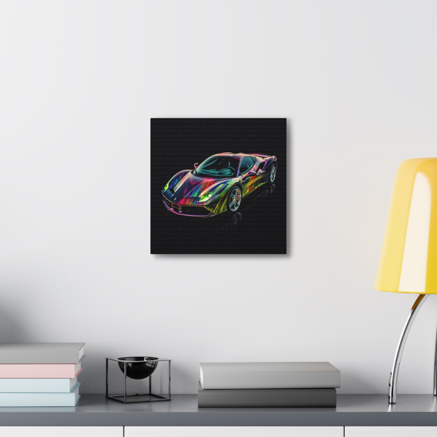 Canvas Gallery Wraps Ferrari Color 3