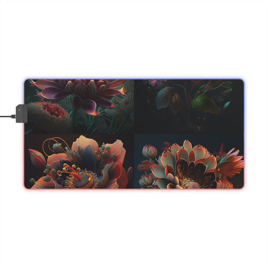 LED Gaming Mouse Pad Flower Arangment 5