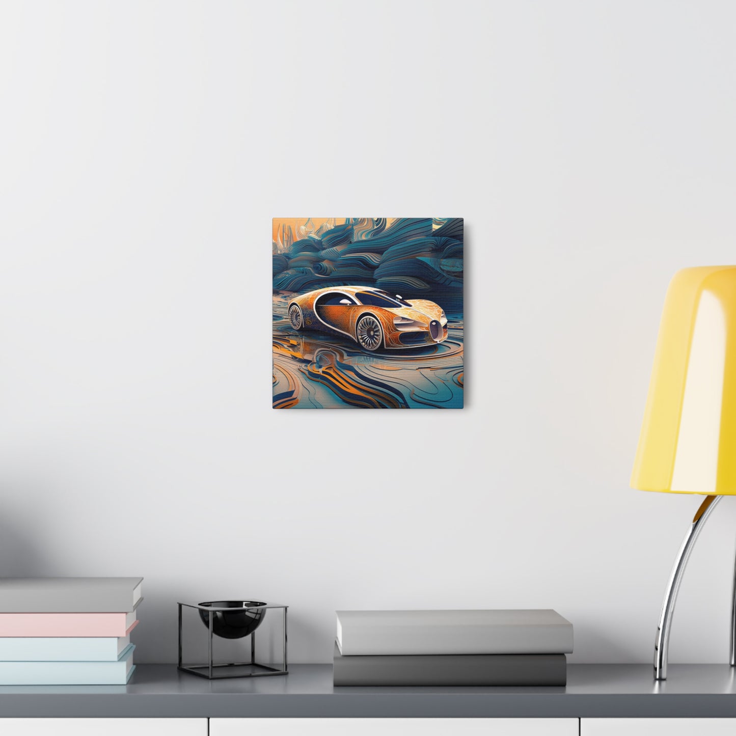 Canvas Gallery Wraps Bugatti Abstract Flair 1