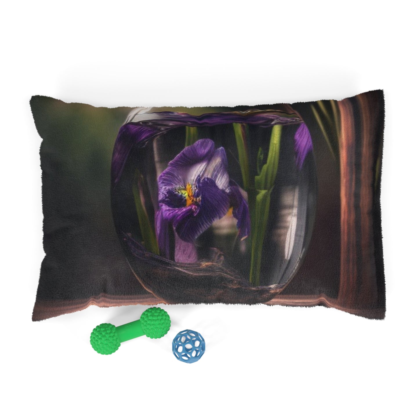 Pet Bed Purple Iris in a vase 4
