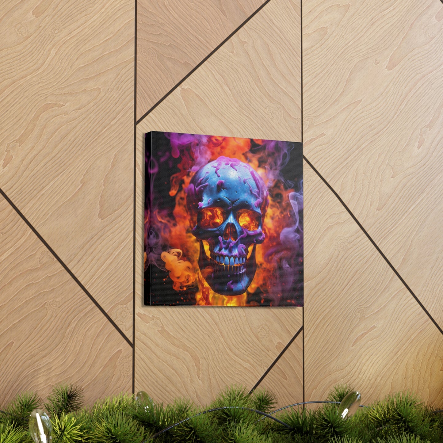 Canvas Gallery Wraps Macro Skull 3