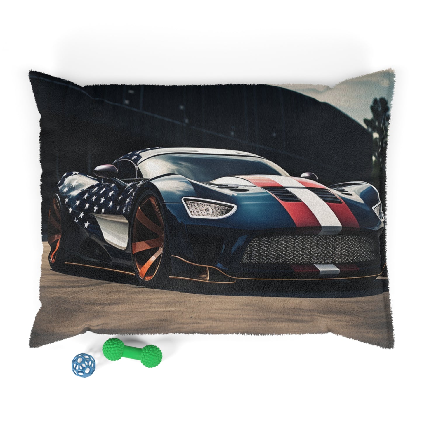 Pet Bed Bugatti Flag American 2