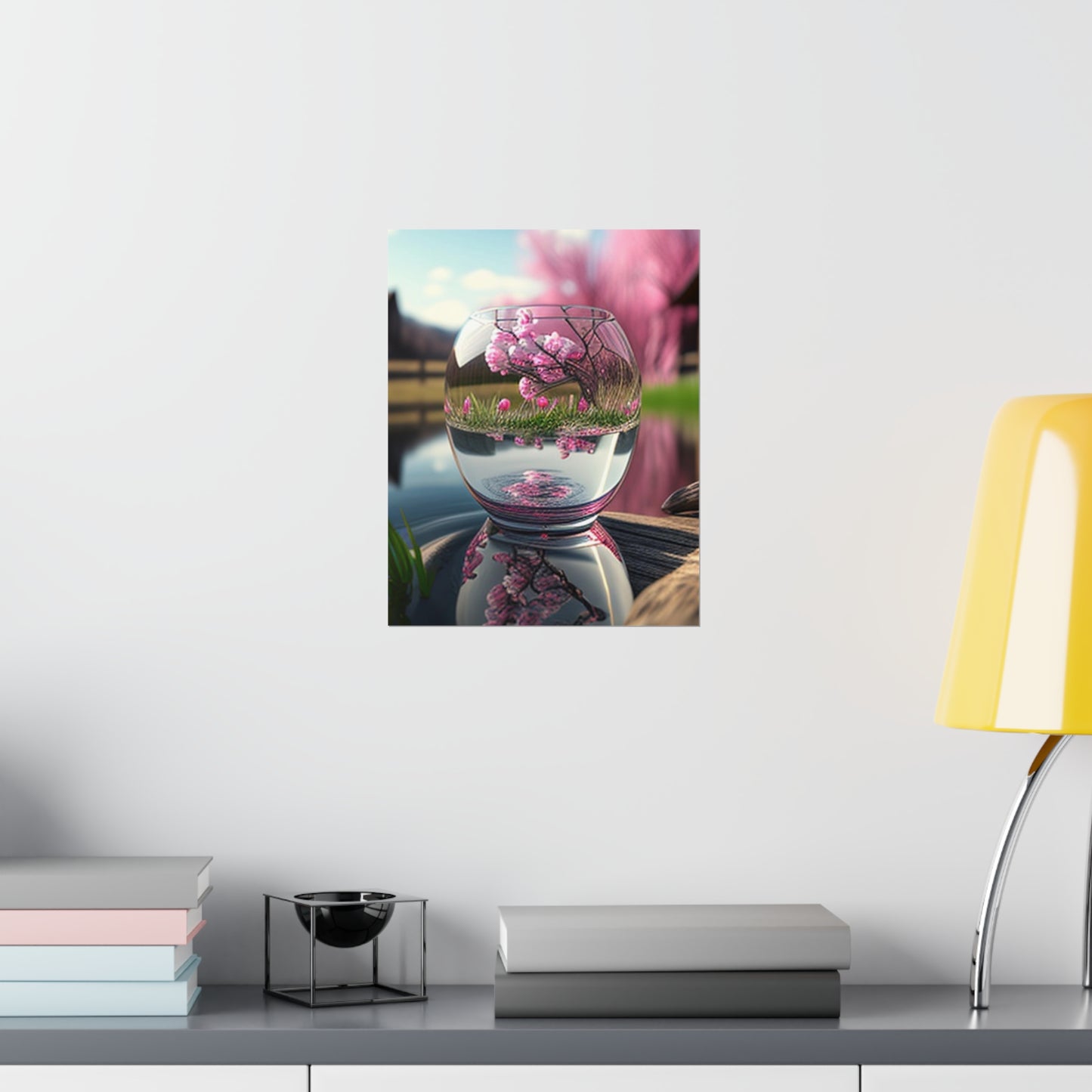 Premium Matte Vertical Posters Cherry Blossom 2