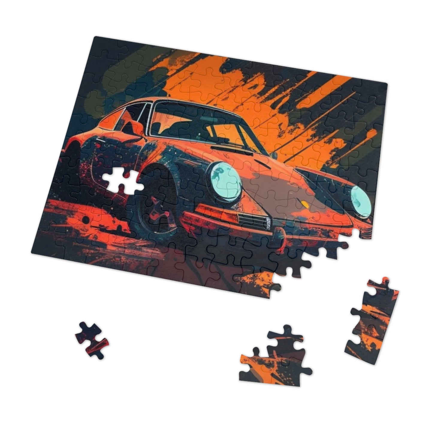 Jigsaw Puzzle (30, 110, 252, 500,1000-Piece) Porsche Abstract 3