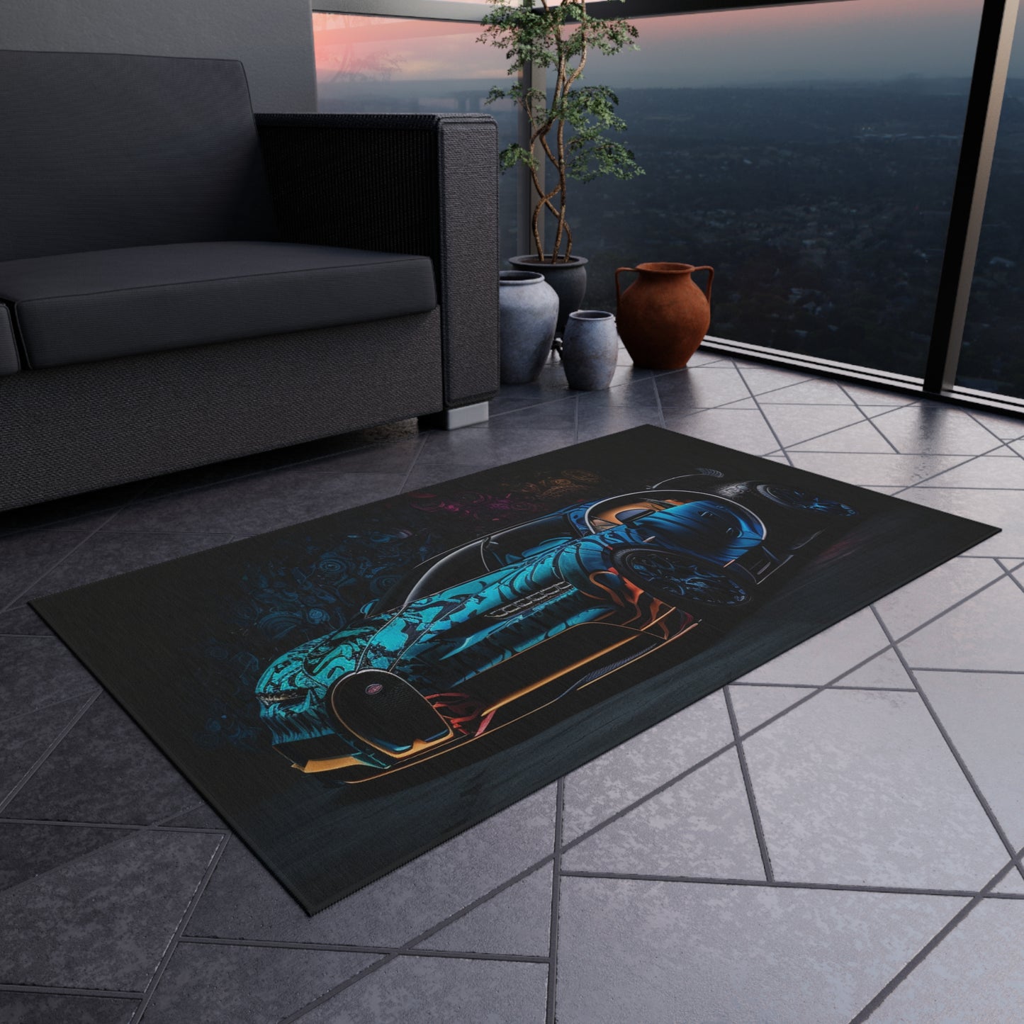 Outdoor Rug  Bugatti Blue 3
