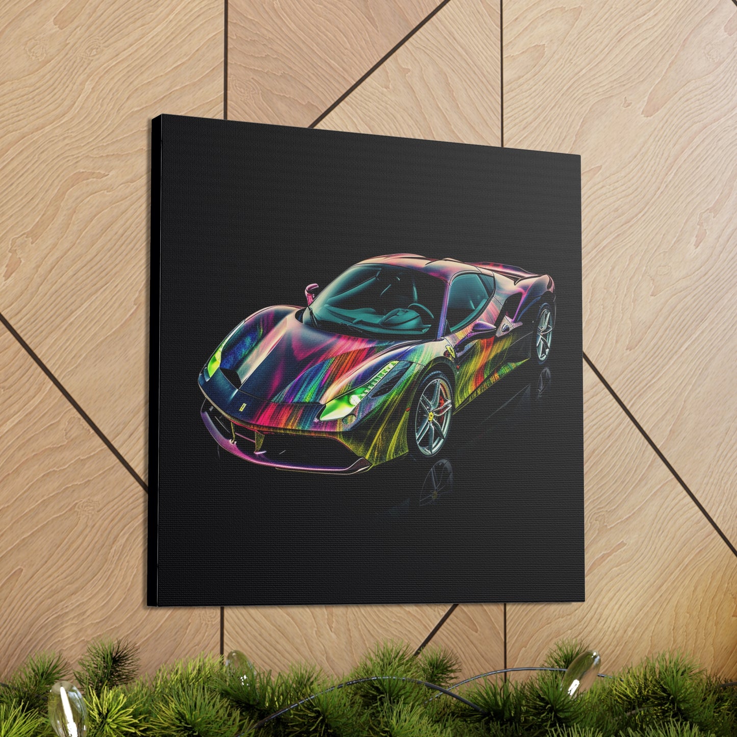 Canvas Gallery Wraps Ferrari Color 3