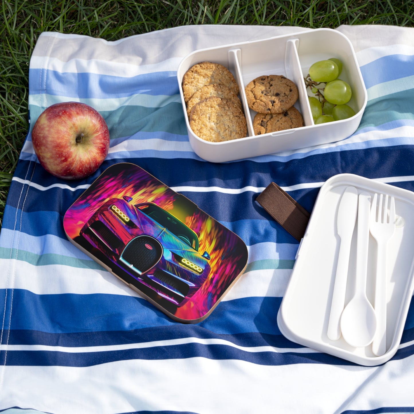 Bento Lunch Box Florescent Bugatti Flair 3