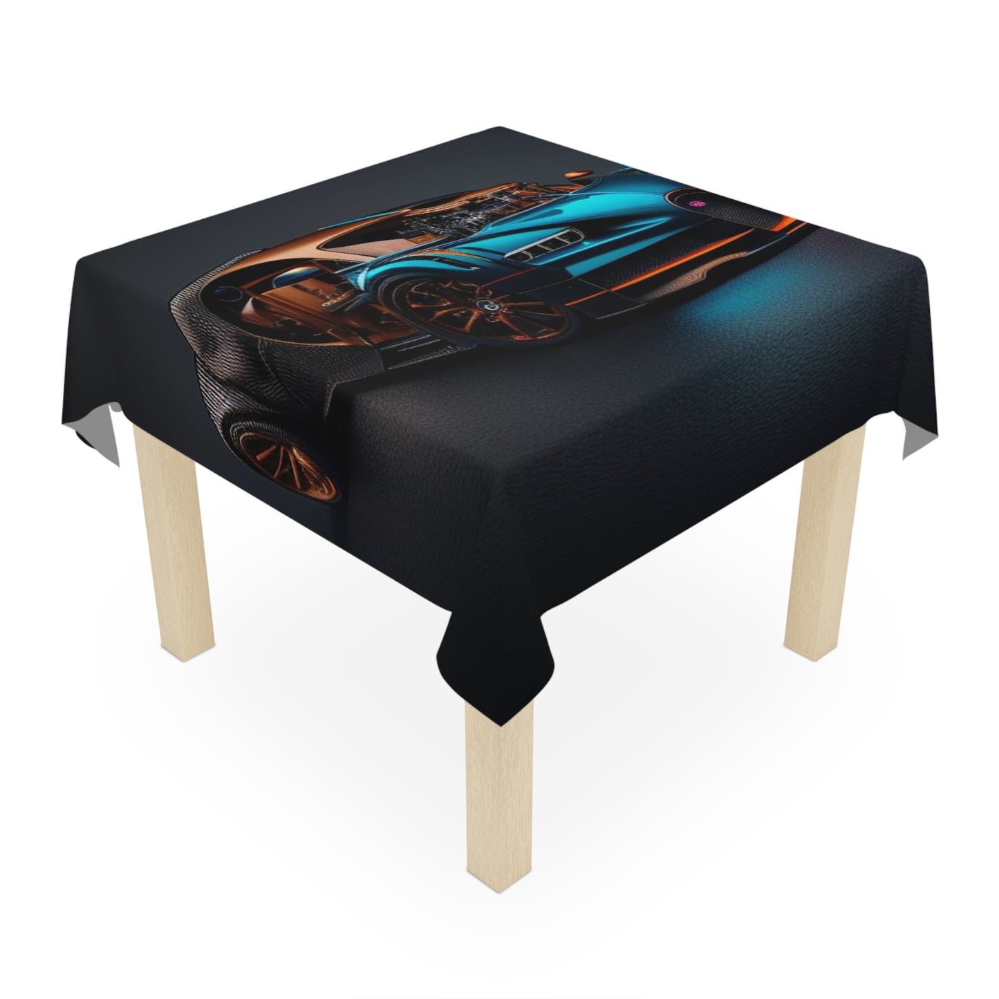 Tablecloth Bugatti Blue 4