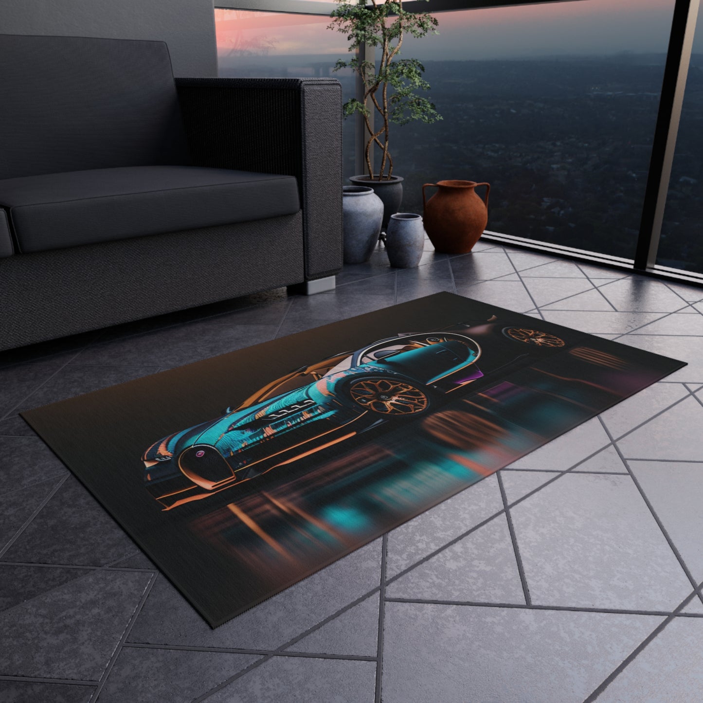 Outdoor Rug  Bugatti Blue 2