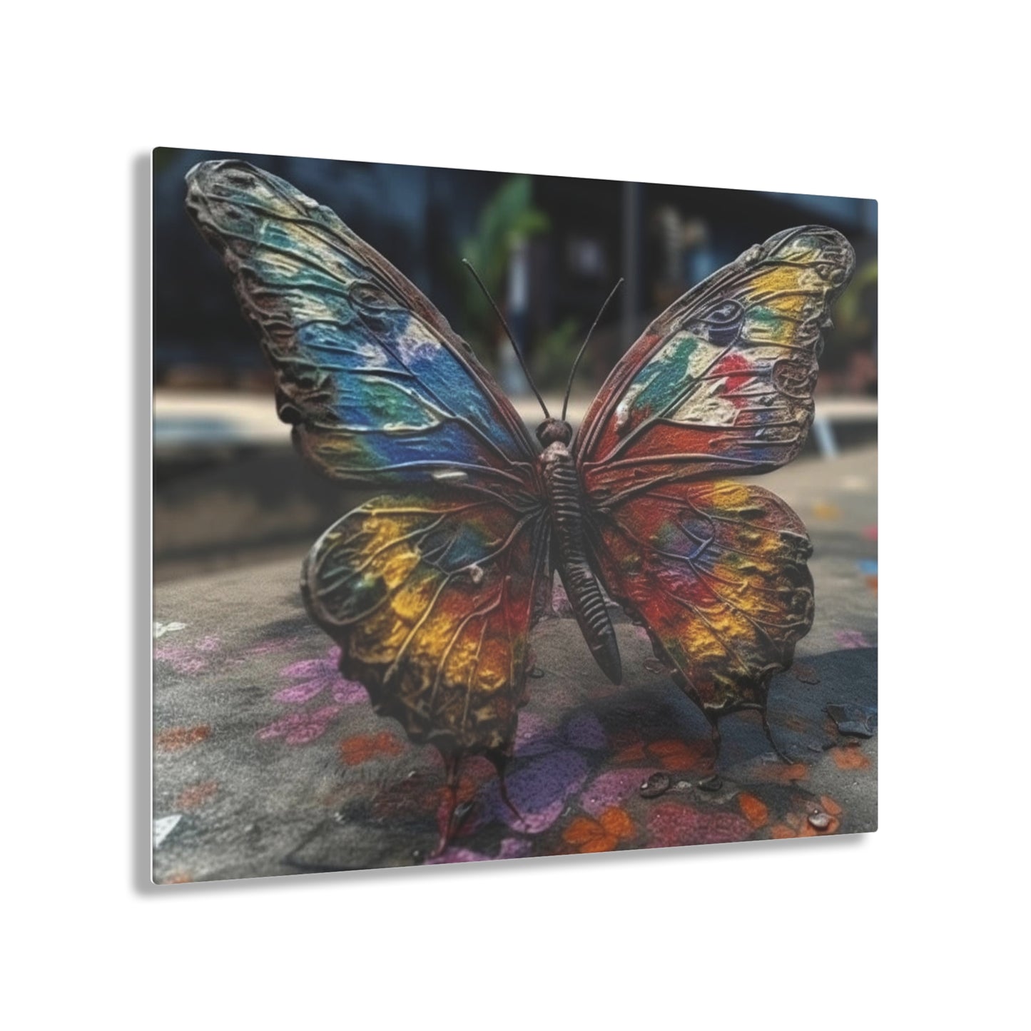 Acrylic Prints Liquid Street Butterfly 3