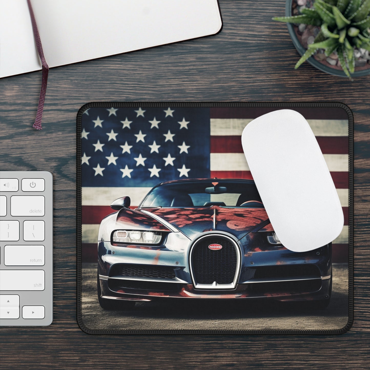 Gaming Mouse Pad  Bugatti Flag 3