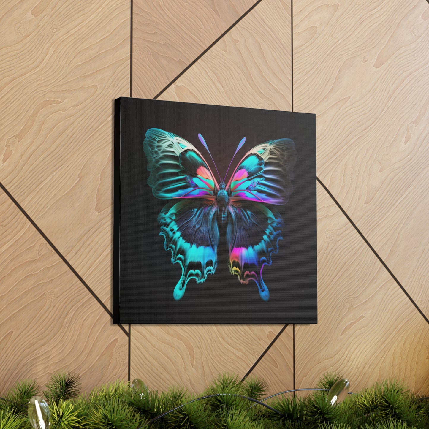 Canvas Gallery Wraps Raw Florescent Glow 1