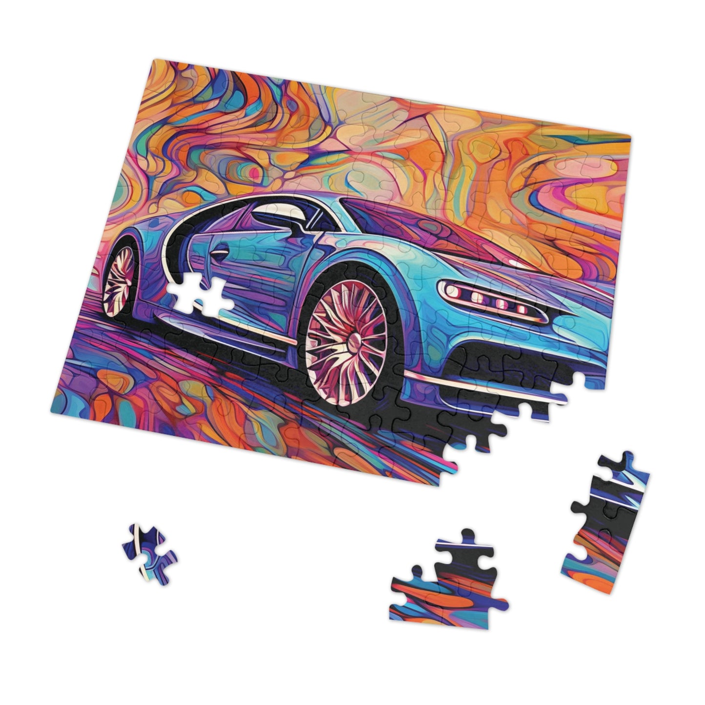 Jigsaw Puzzle (30, 110, 252, 500,1000-Piece) Bugatti Abstract Concept 3