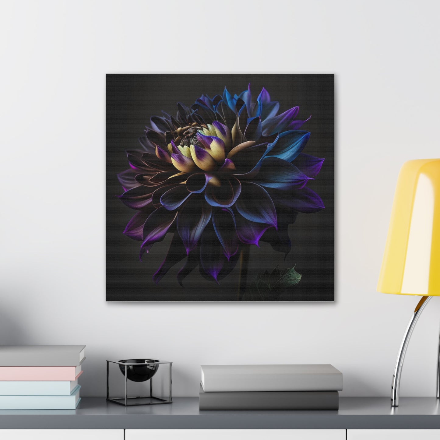 Canvas Gallery Wraps Dahlia Purple 1