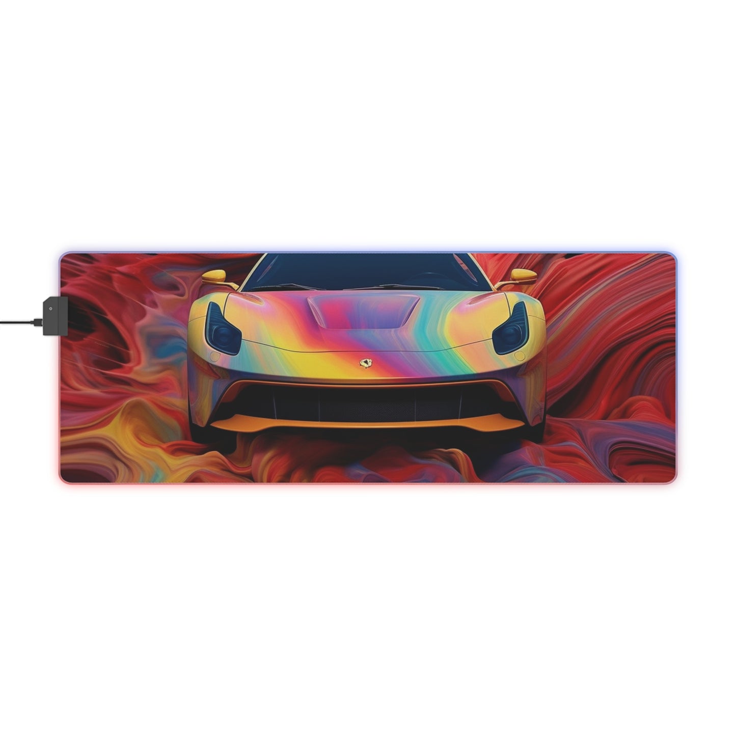 LED Gaming Mouse Pad Ferrari Water Fusion 1