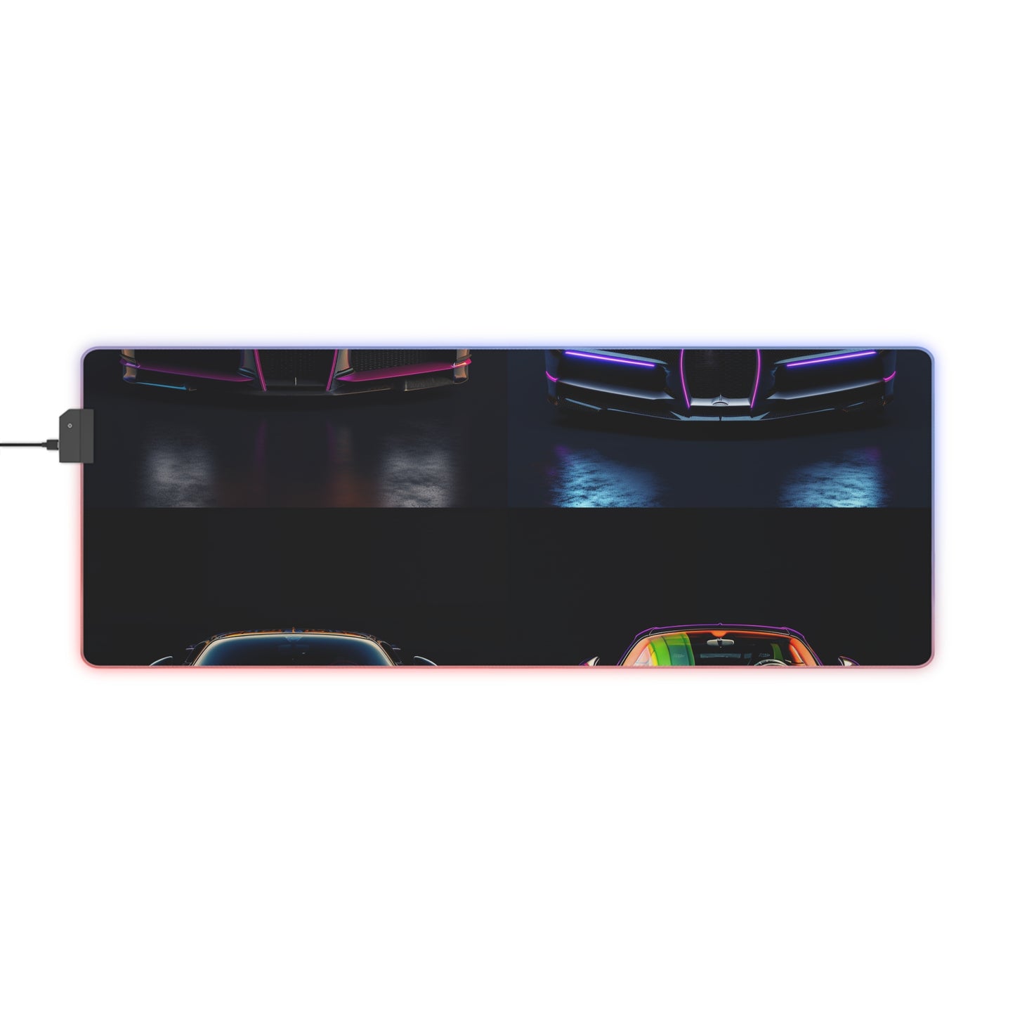 LED Gaming Mouse Pad Hyper Bugatti Chiron 5