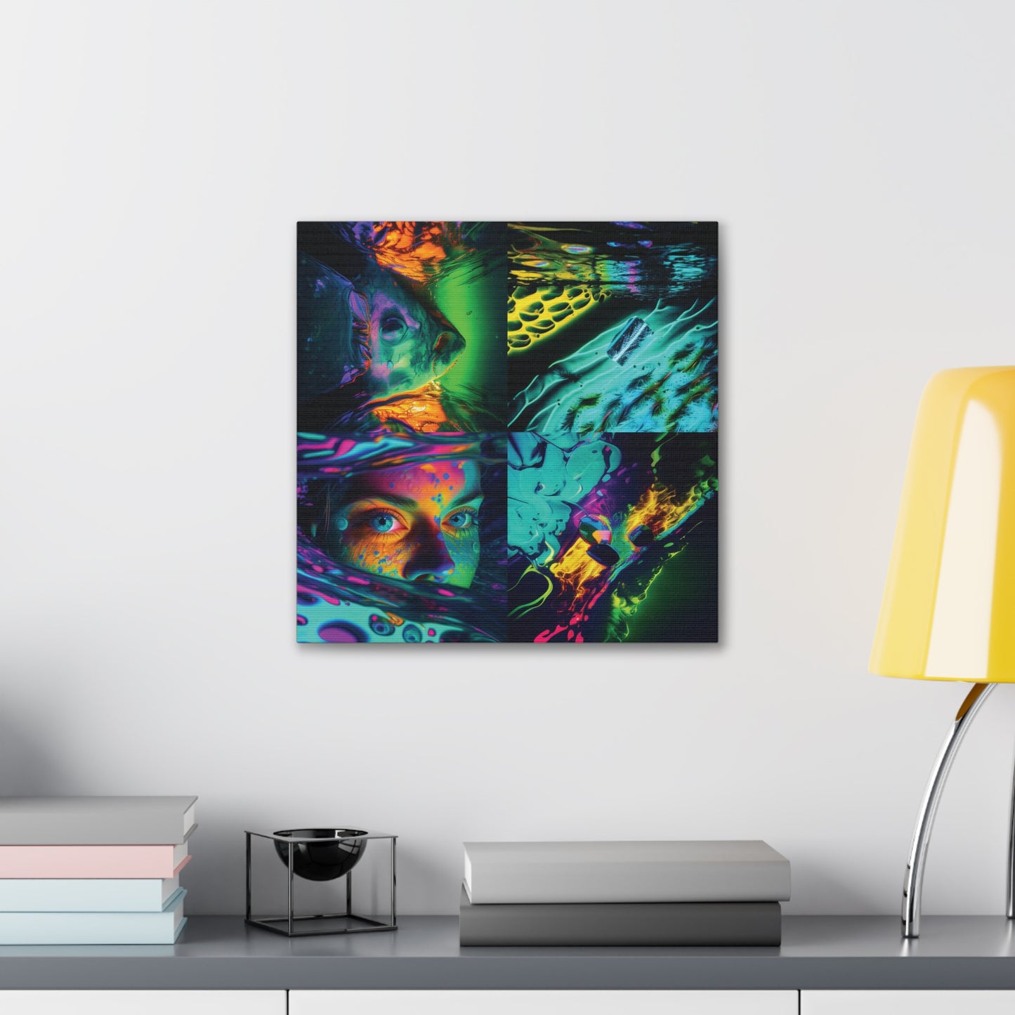 Canvas Gallery Wraps Florescent Glow 5