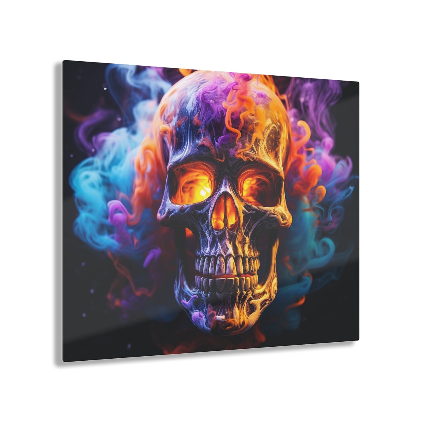 Acrylic Prints Macro Skull 2