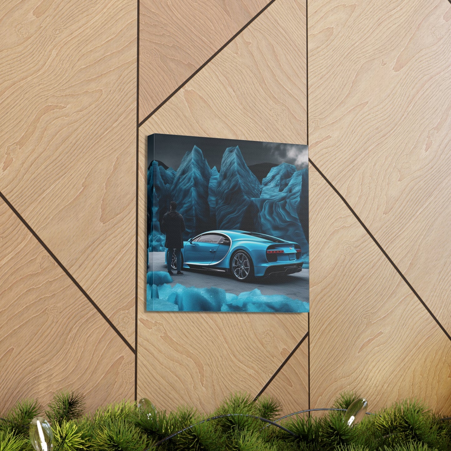 Canvas Gallery Wraps Bugatti Real Look 3