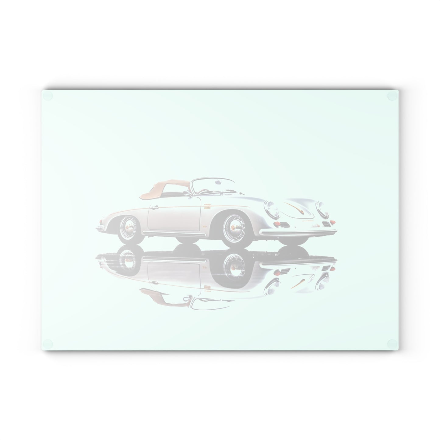 Glass Cutting Board 911 Speedster on water 2