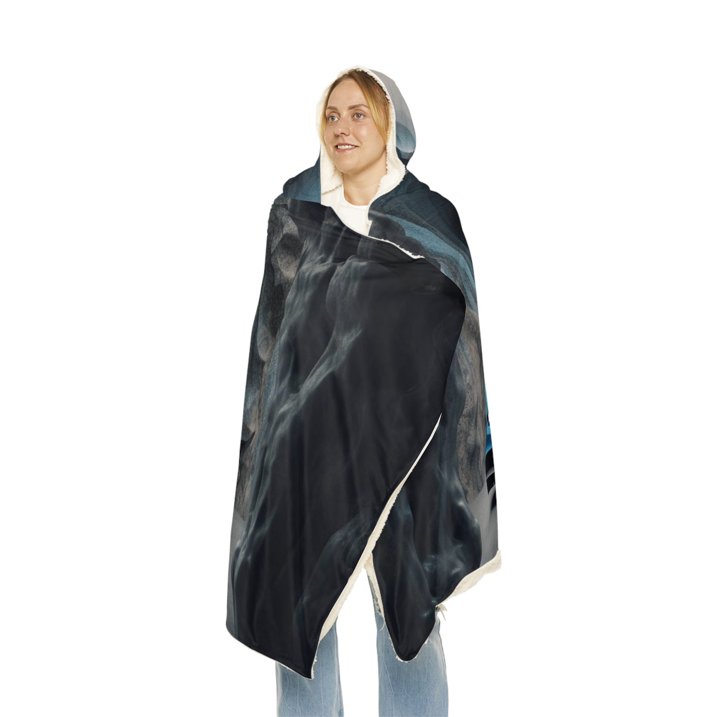 Snuggle Hooded Blanket Bugatti Real Look 2