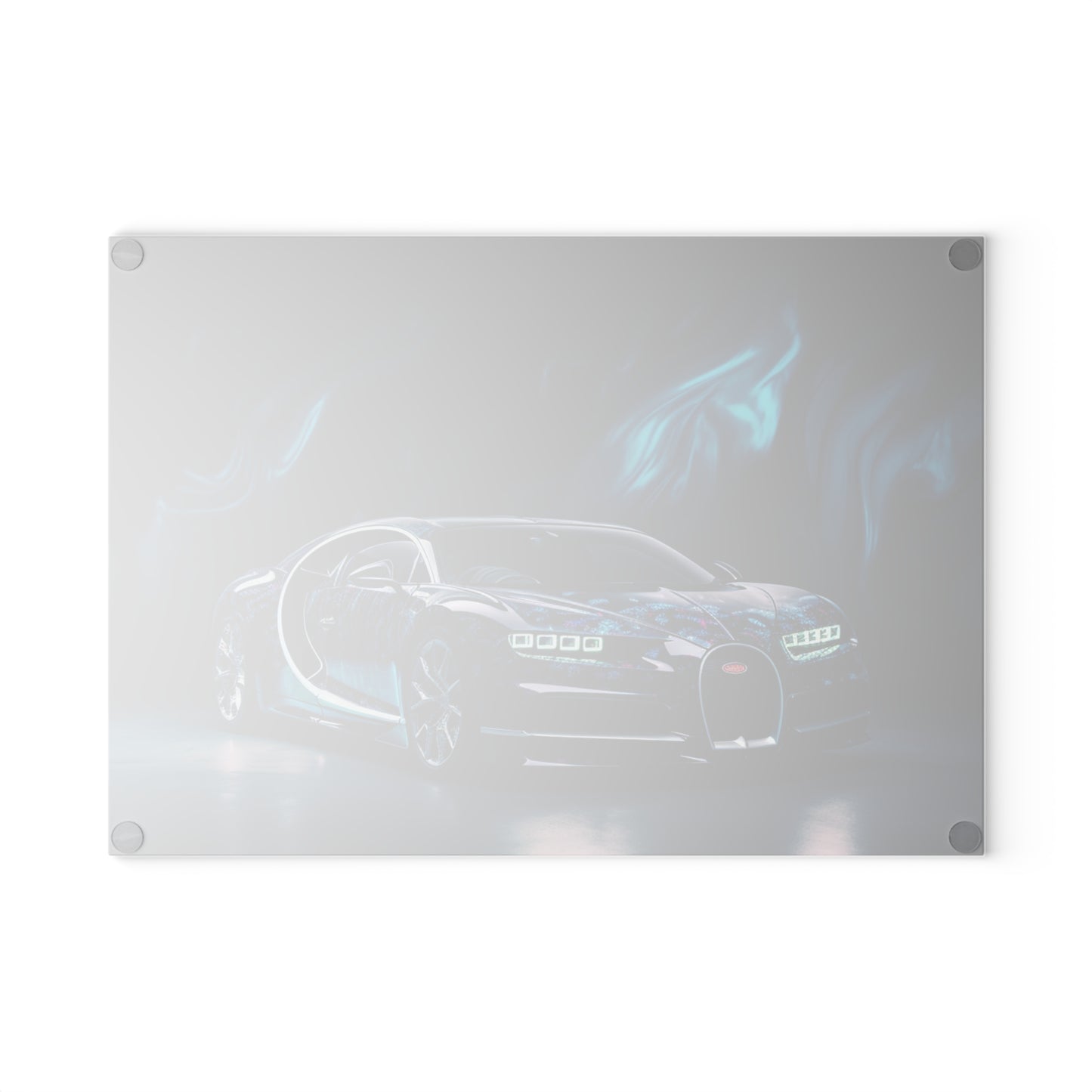 Glass Cutting Board Hyper Bugatti 1