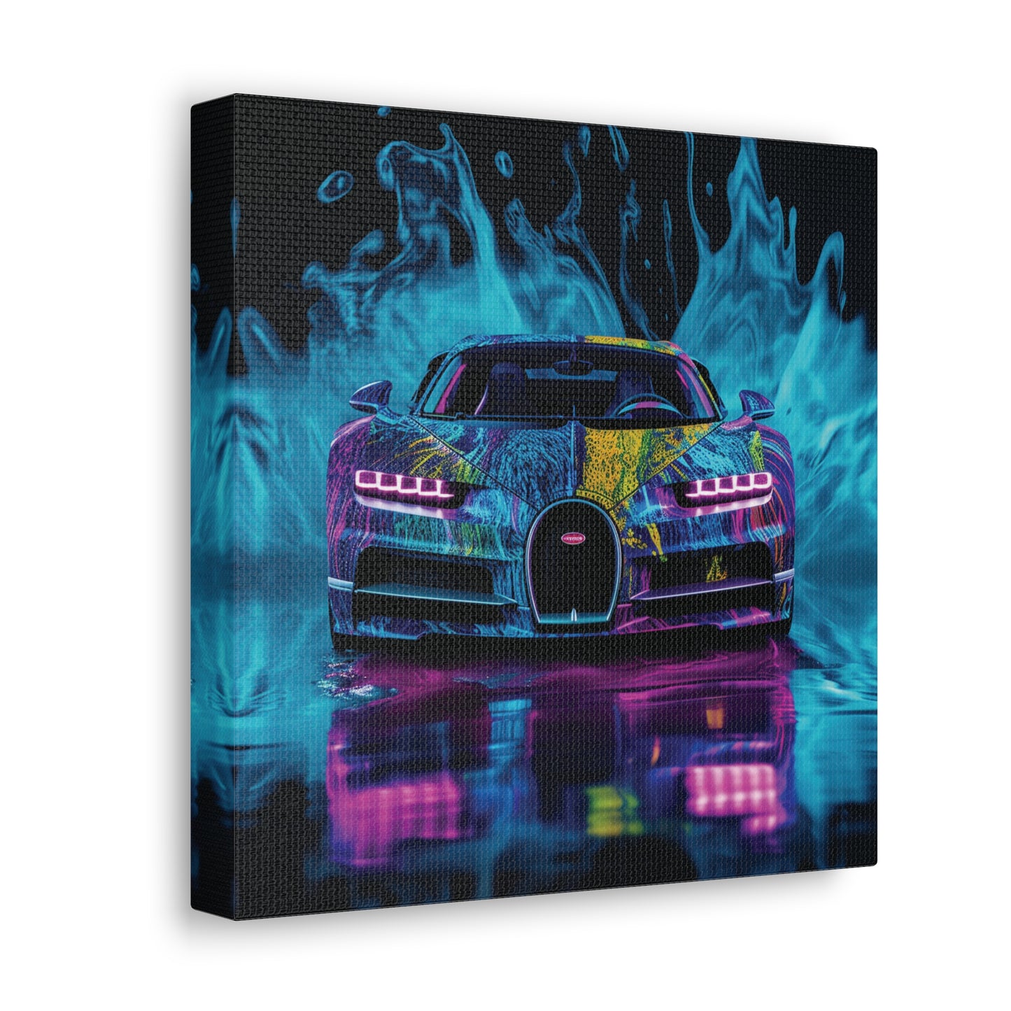 Canvas Gallery Wraps Bugatti Water 2