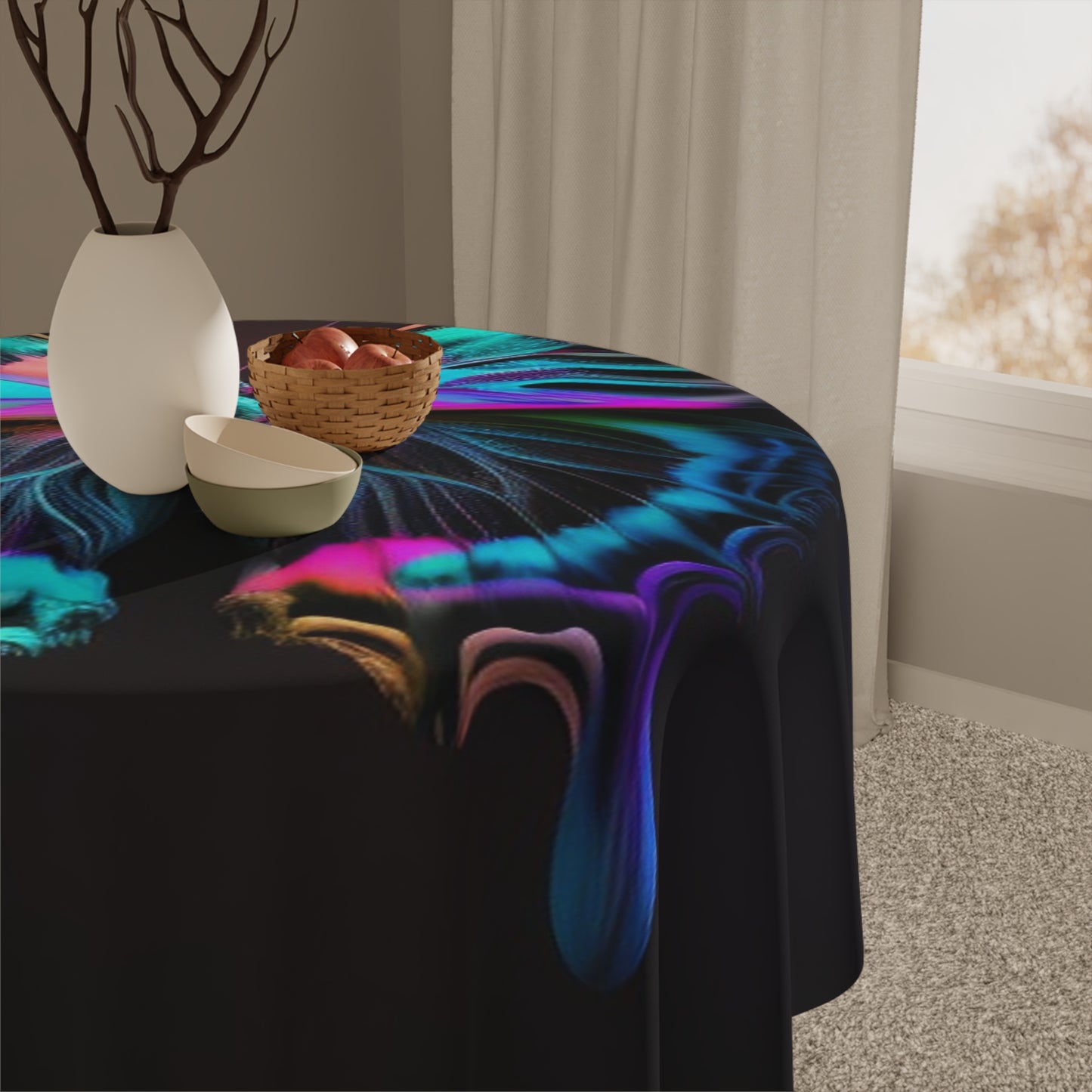 Tablecloth Neon Butterfly Fusion 3