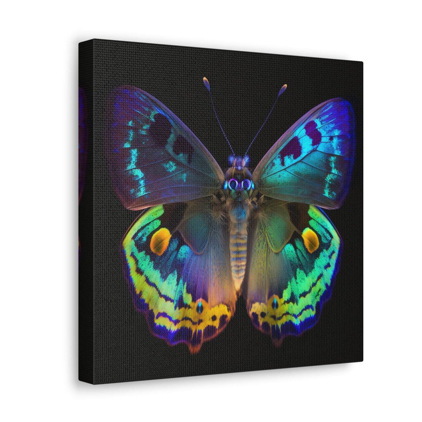 Canvas Gallery Wraps Neon Hue Butterfly 4