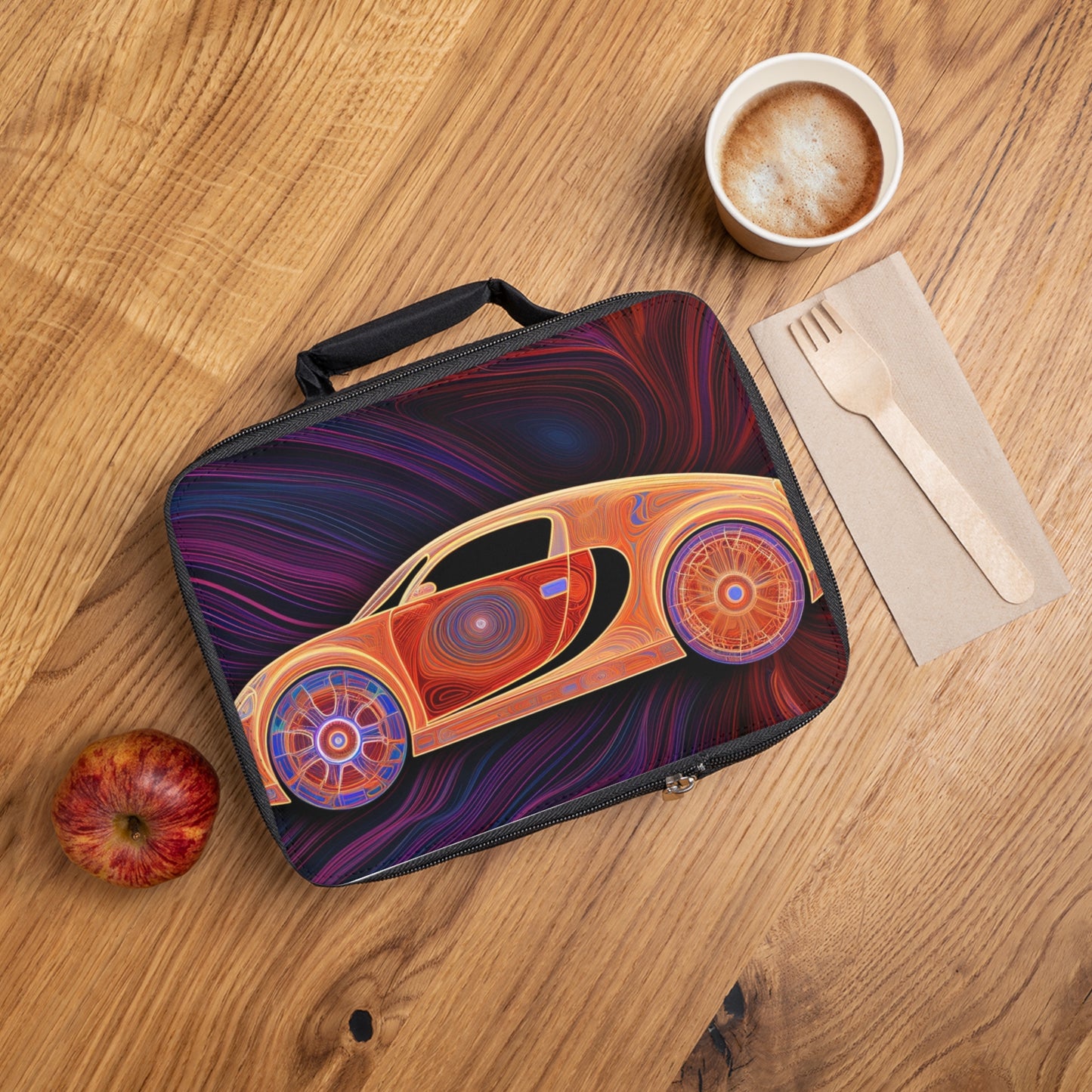 Lunch Bag Bugatti Abstract Concept 2