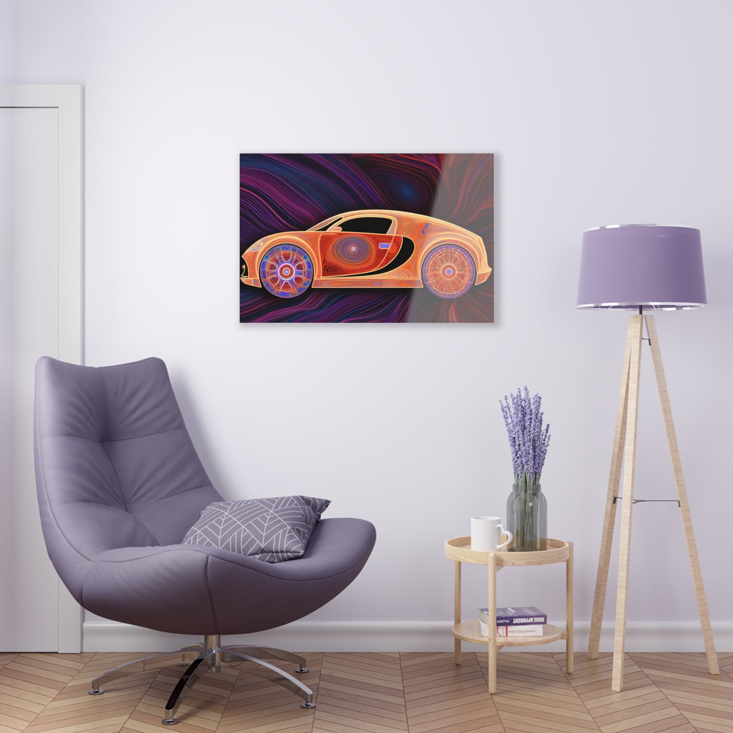 Acrylic Prints Bugatti Abstract Concept 2