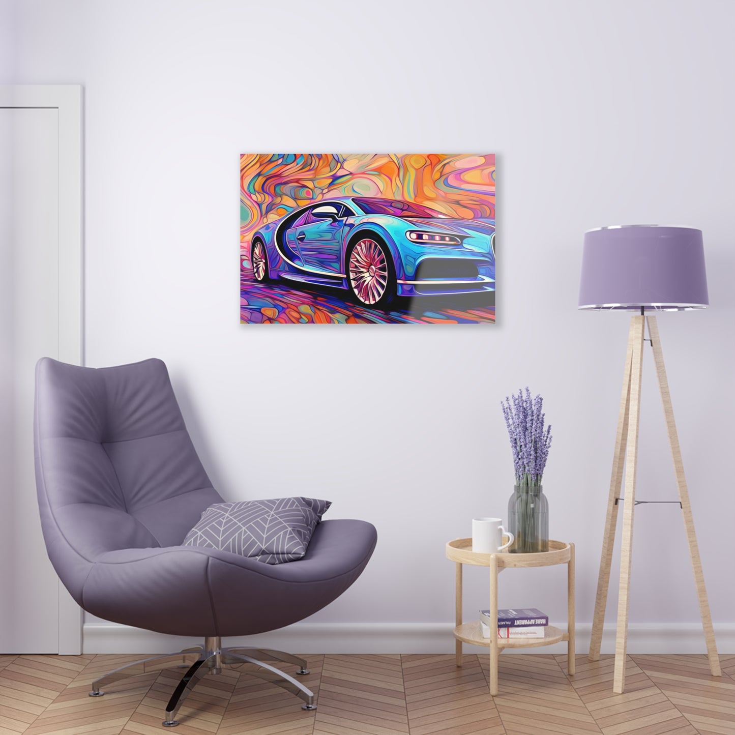 Acrylic Prints Bugatti Abstract Concept 3