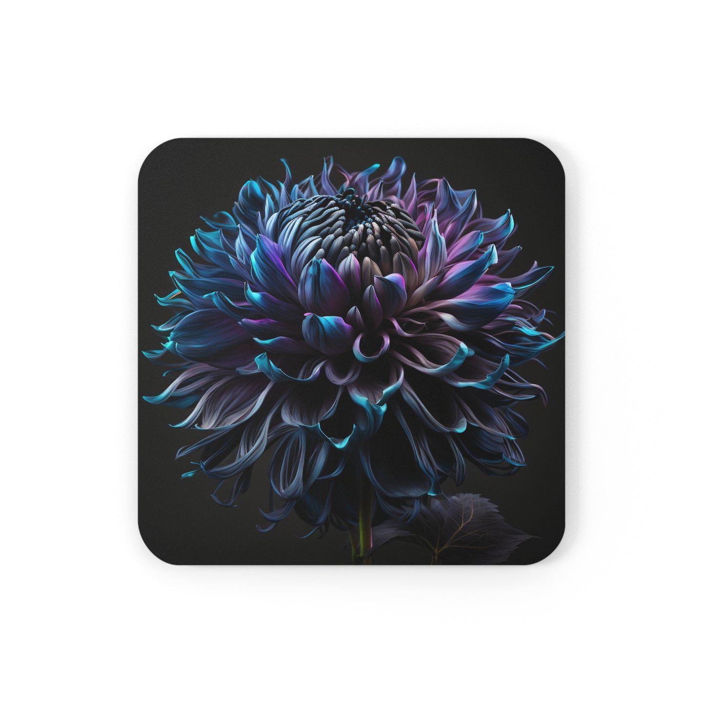 Corkwood Coaster Set Dahlia Purple 3