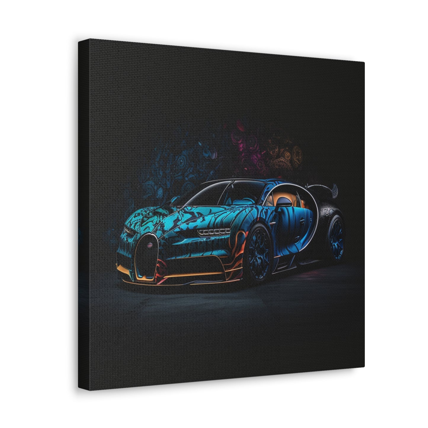 Canvas Gallery Wraps Bugatti Blue 3
