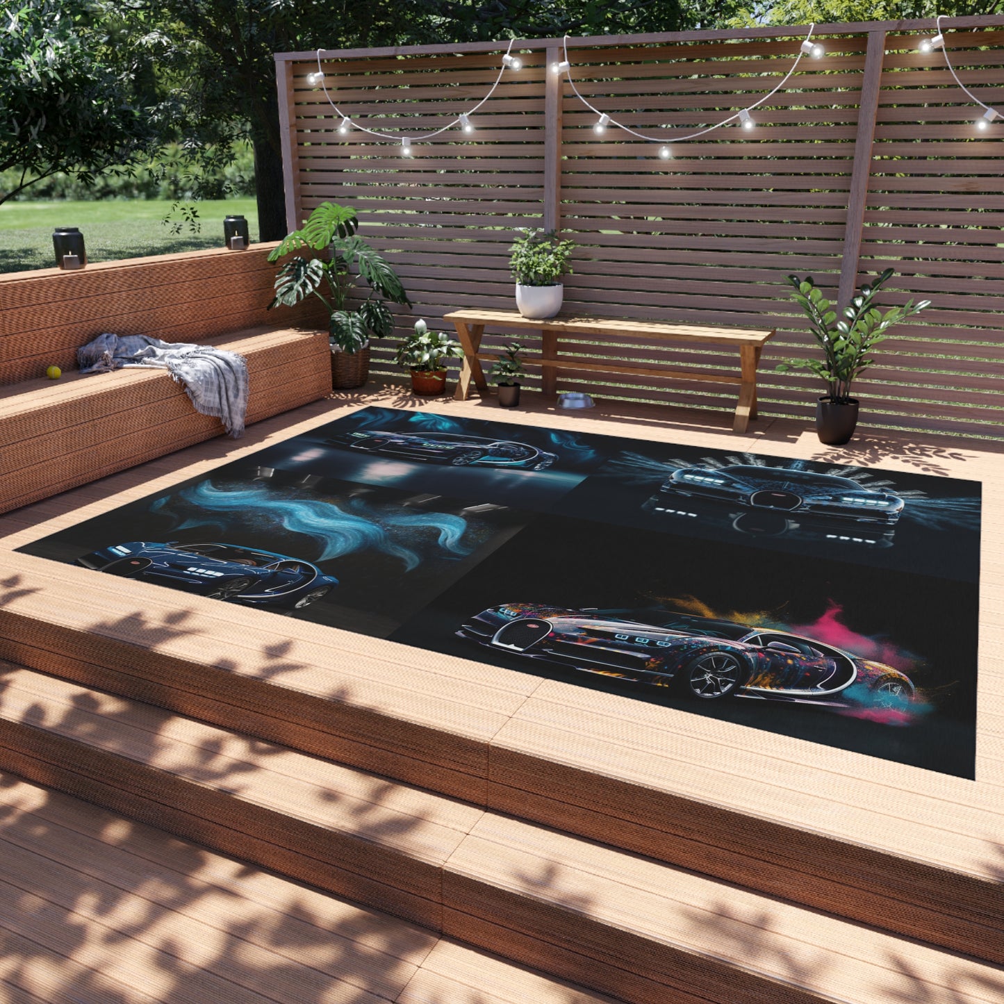 Outdoor Rug  Hyper Bugatti 5