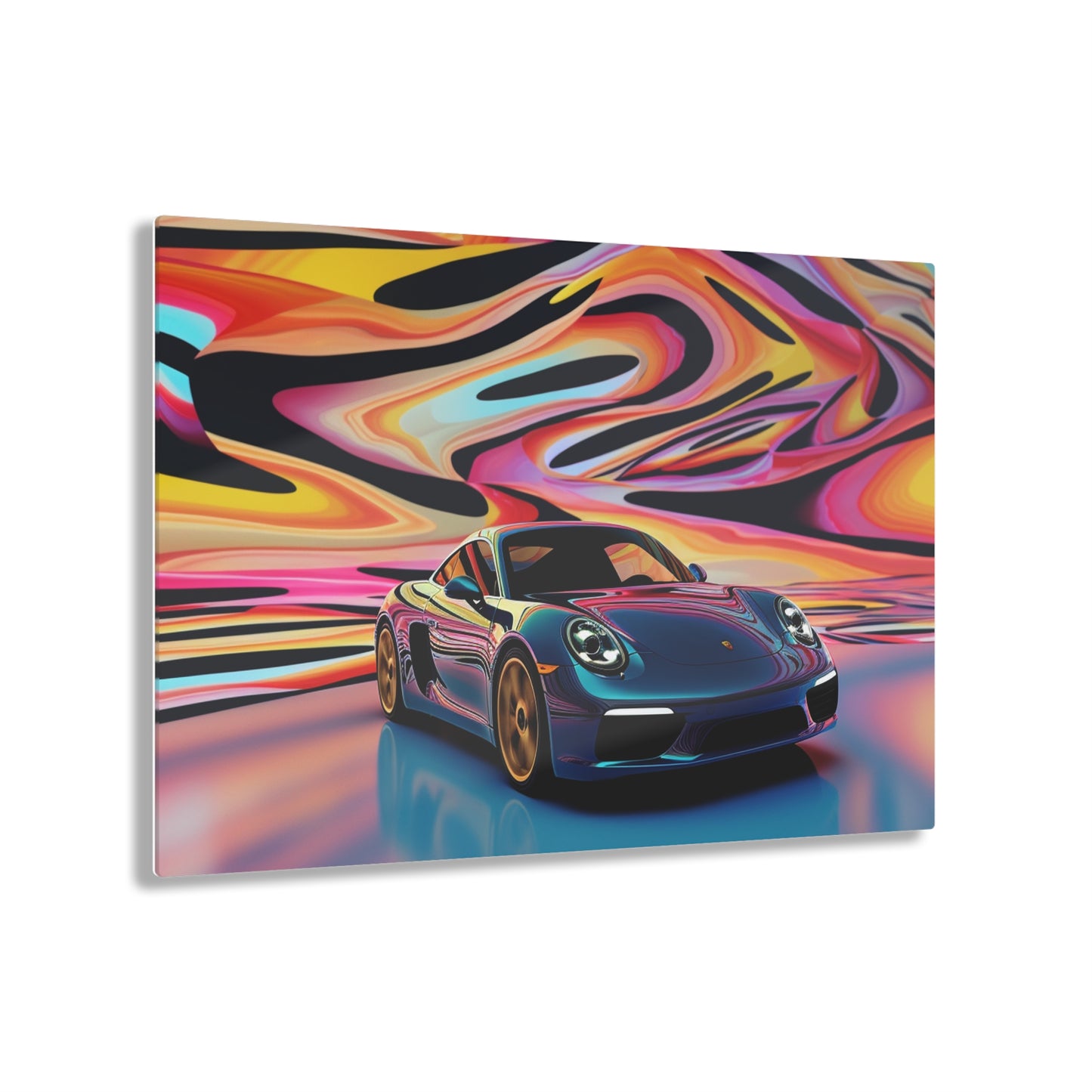 Acrylic Prints Porsche Water Fusion 2