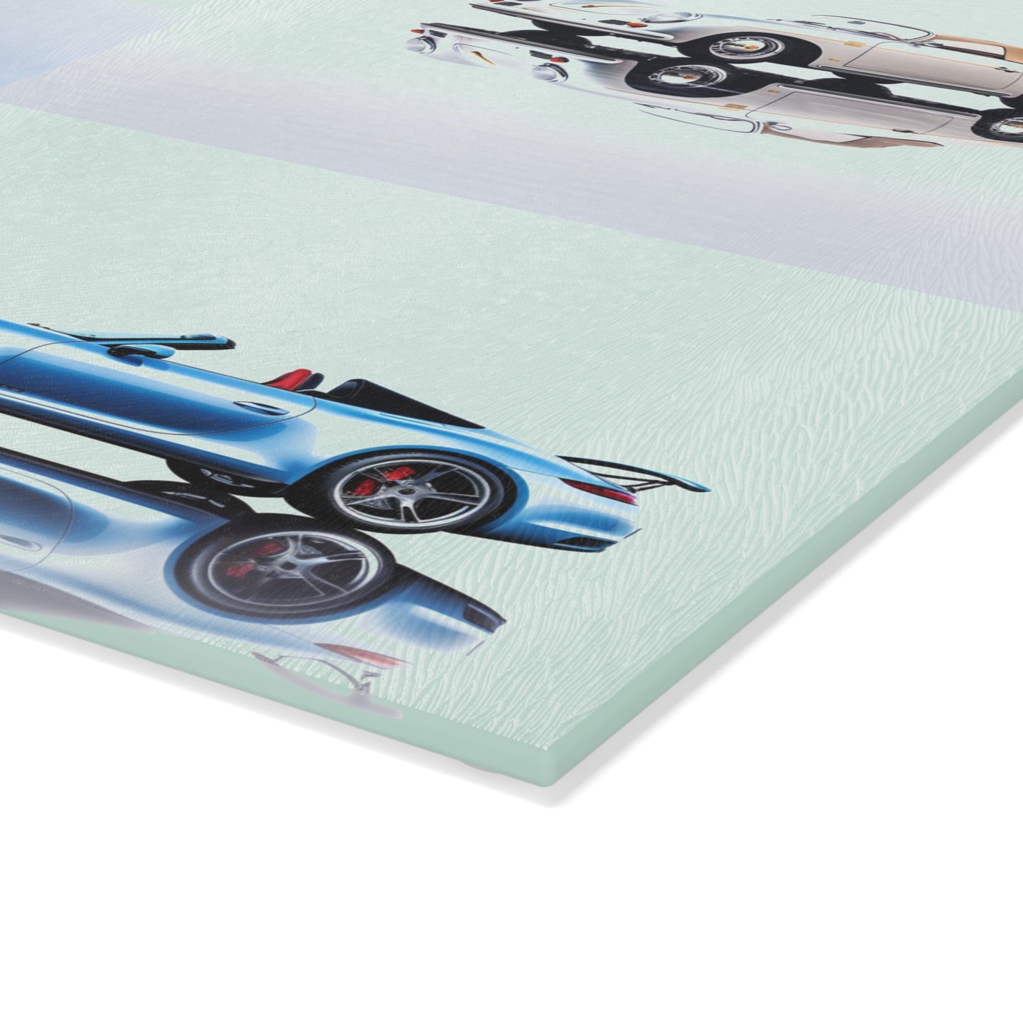 Glass Cutting Board 911 Speedster on water 5