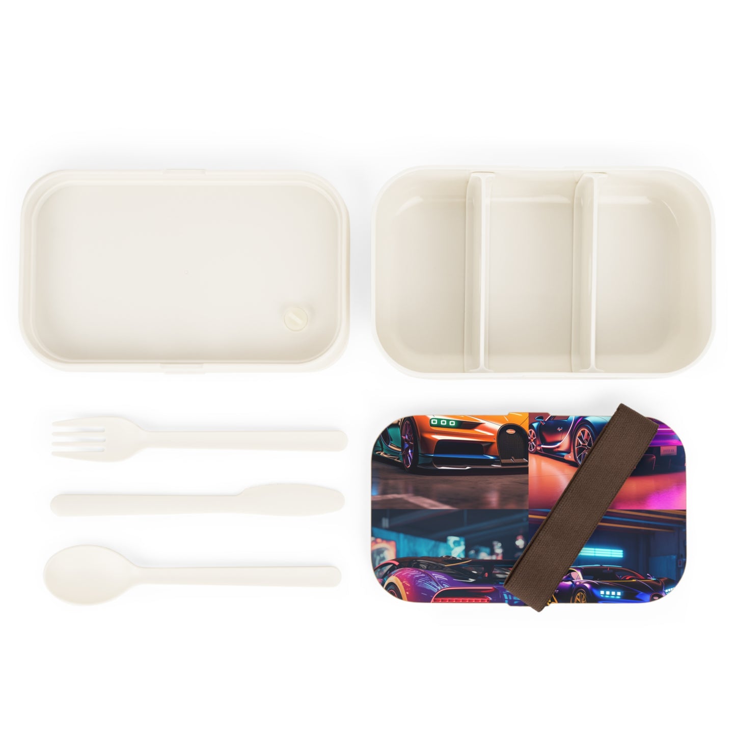 Bento Lunch Box Hyper Bugatti Neon Chiron 5