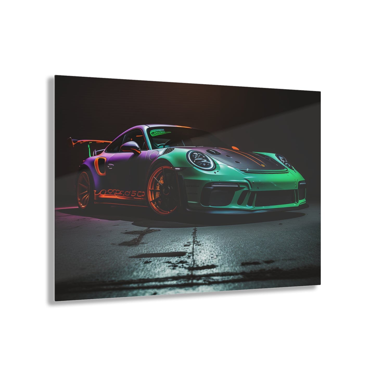 Acrylic Prints Porsche Color 4