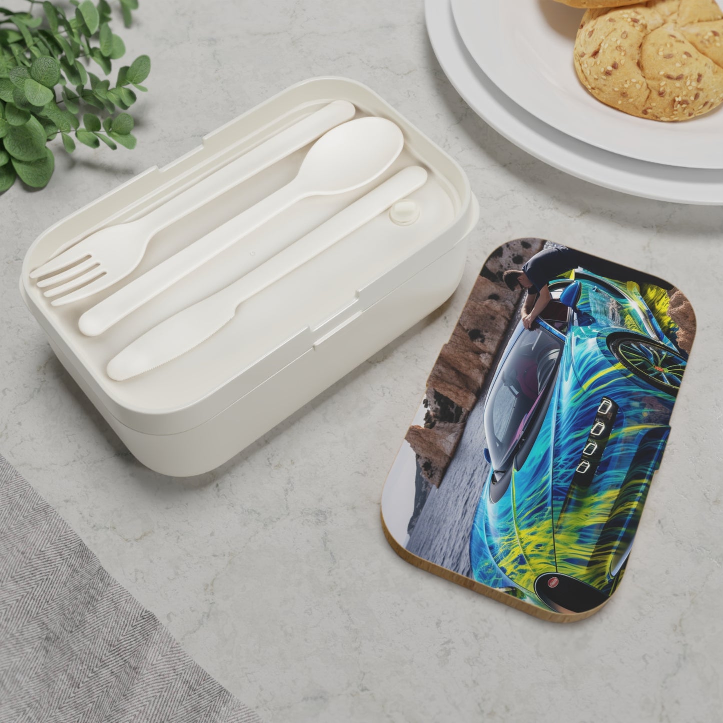 Bento Lunch Box Bugatti Water 1