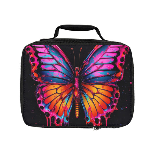 Lunch Bag Pink Butterfly Flair 1