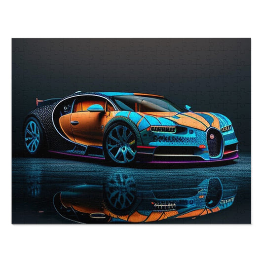 Jigsaw Puzzle (30, 110, 252, 500,1000-Piece) Bugatti Blue 1