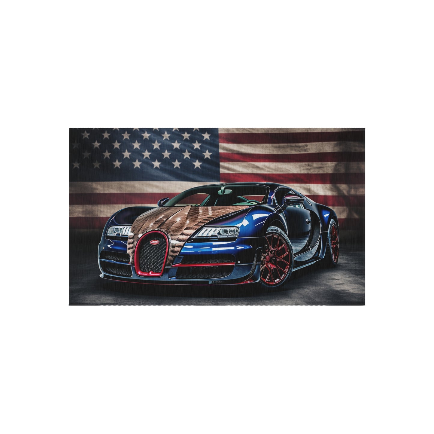 Outdoor Rug  Bugatti American Flag 4