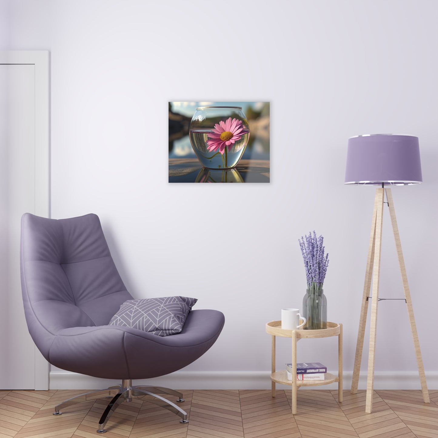 Acrylic Prints Pink Daisy 3