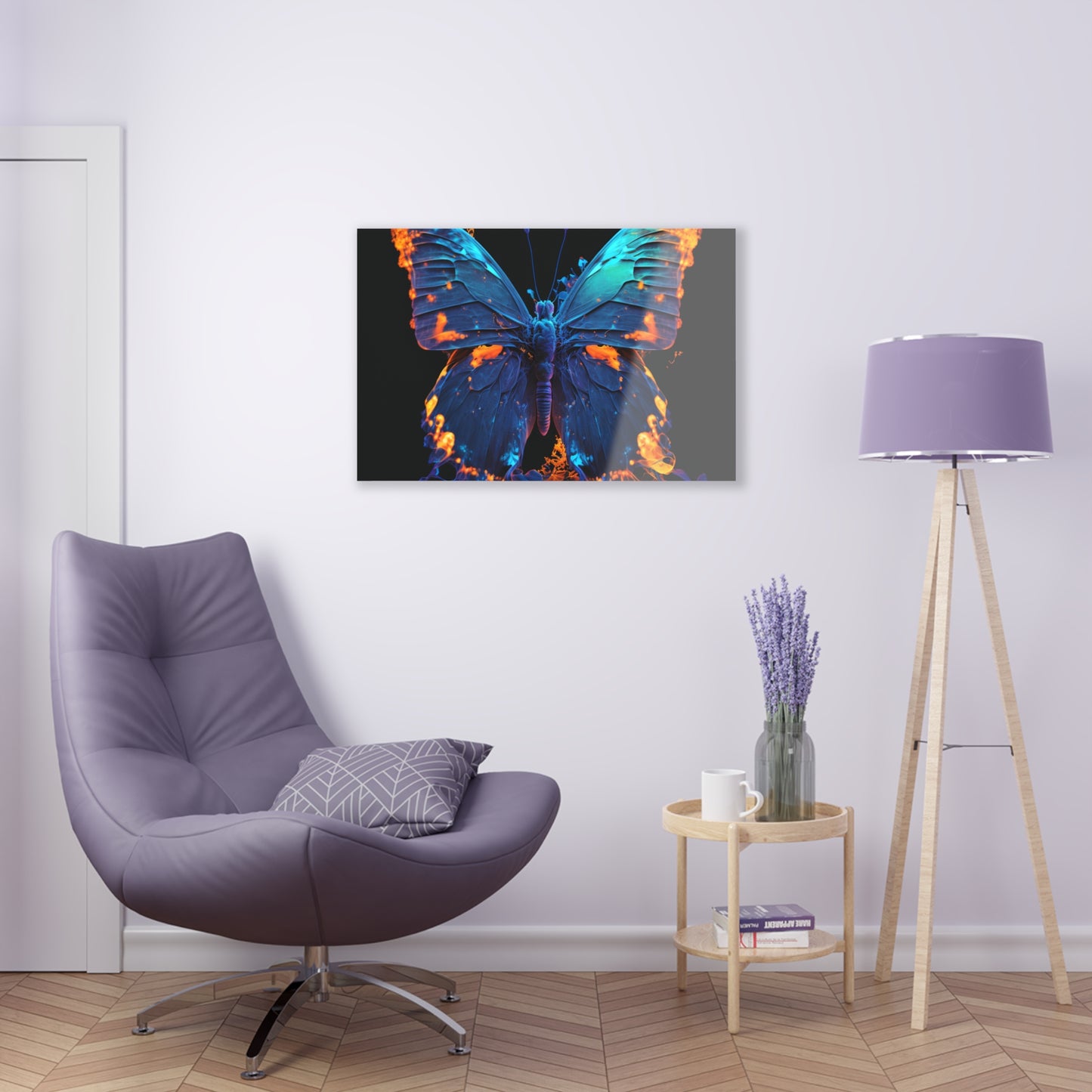 Acrylic Prints Thermal Butterfly 3