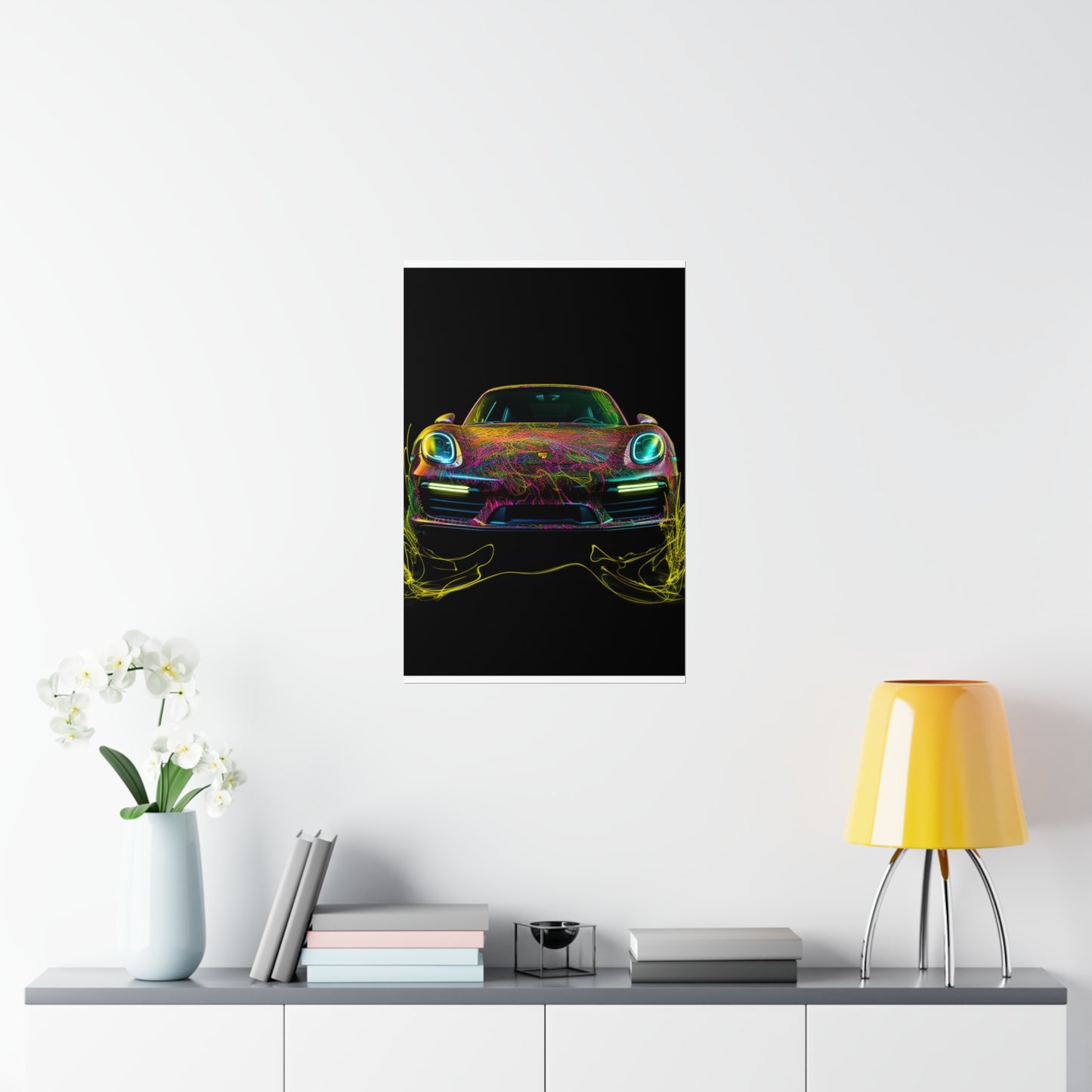 Premium Matte Vertical Posters Porsche Flair 2