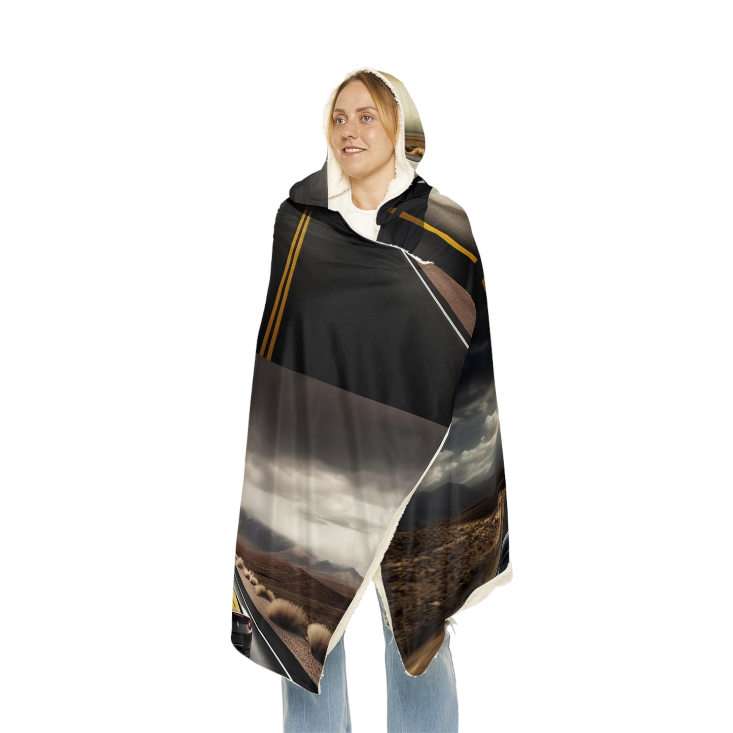 Snuggle Hooded Blanket Ferrari Road 5