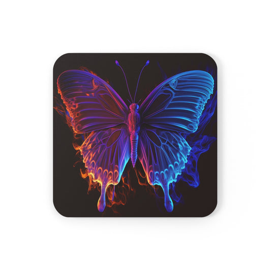 Corkwood Coaster Set Thermal Butterfly 1