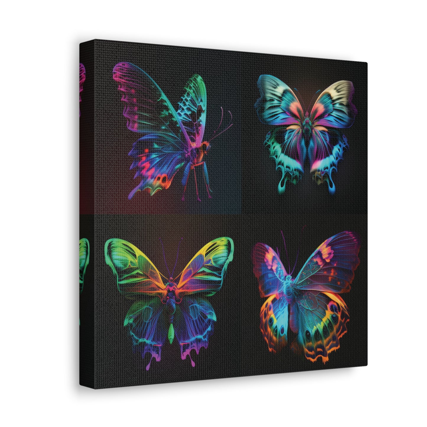 Canvas Gallery Wraps Raw Hyper Color Butterfly 5