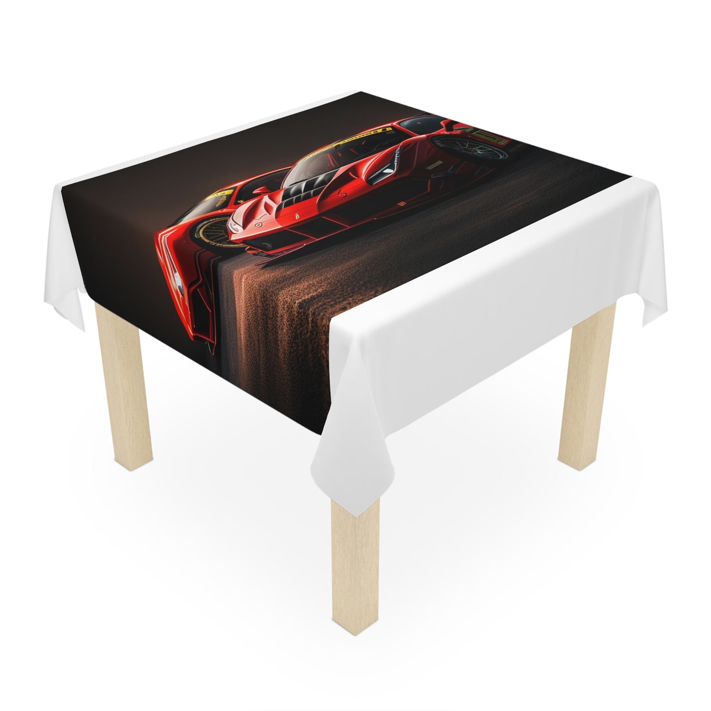 Tablecloth Ferrari Red 4